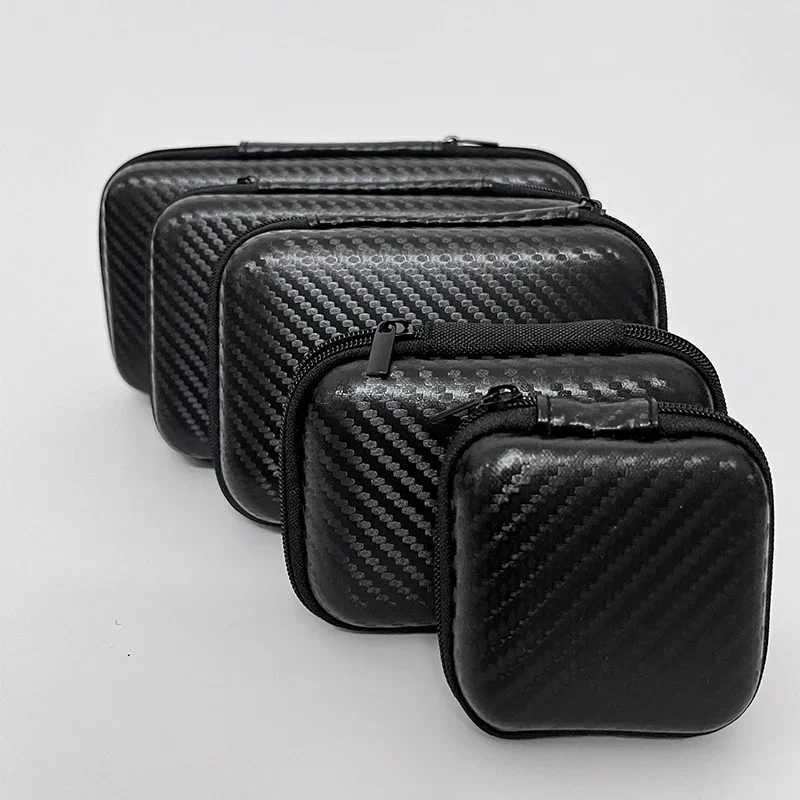 

Car Terminal Removal Hard Case Portable Storage Bag Car Repair Tool Kit Storage Carbon Fiber Pattern With Zipper Bag