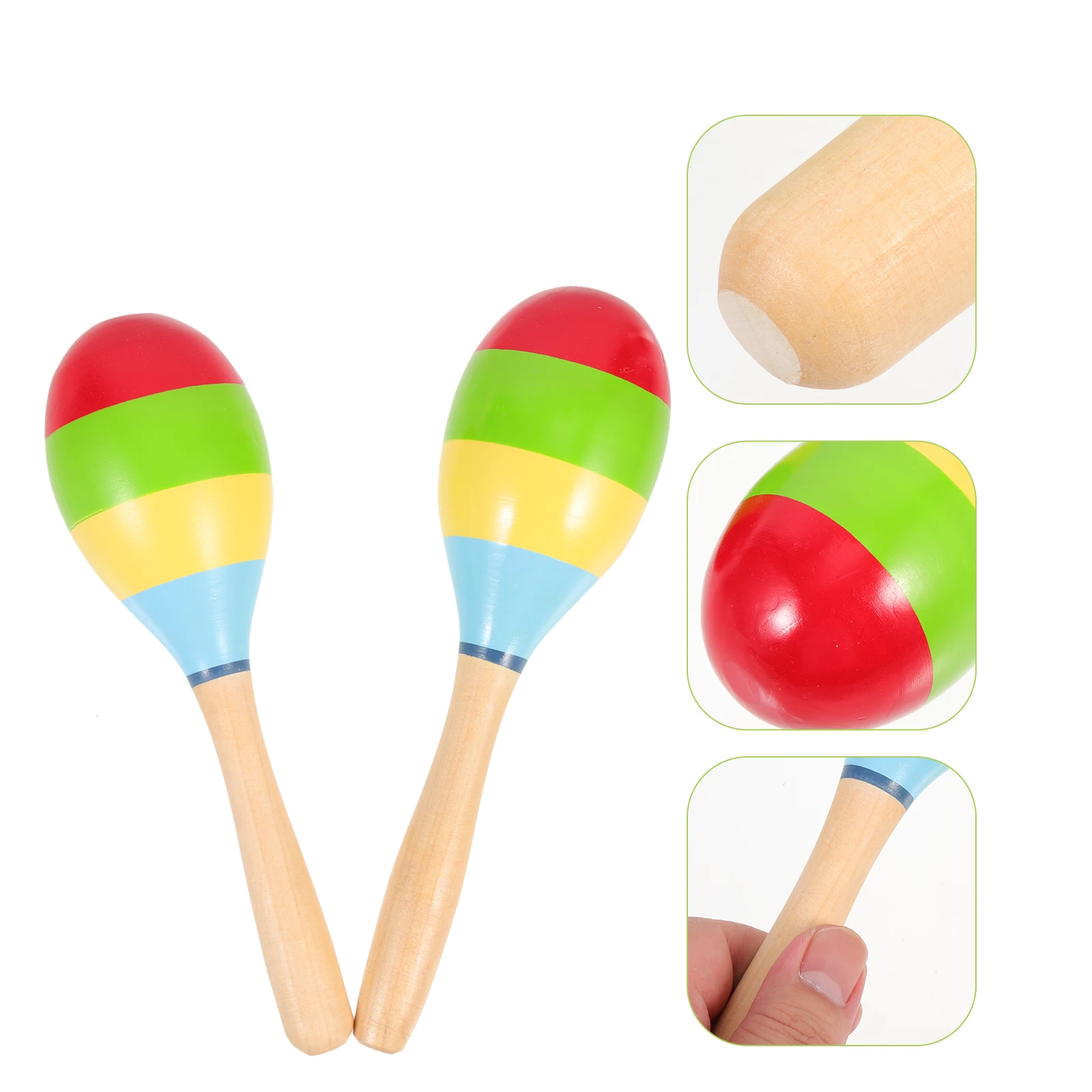 2 pçs bolas de areia de madeira criança música brinquedo instrumento musical das crianças pequenos instrumentos crianças percussão brinquedo do bebê