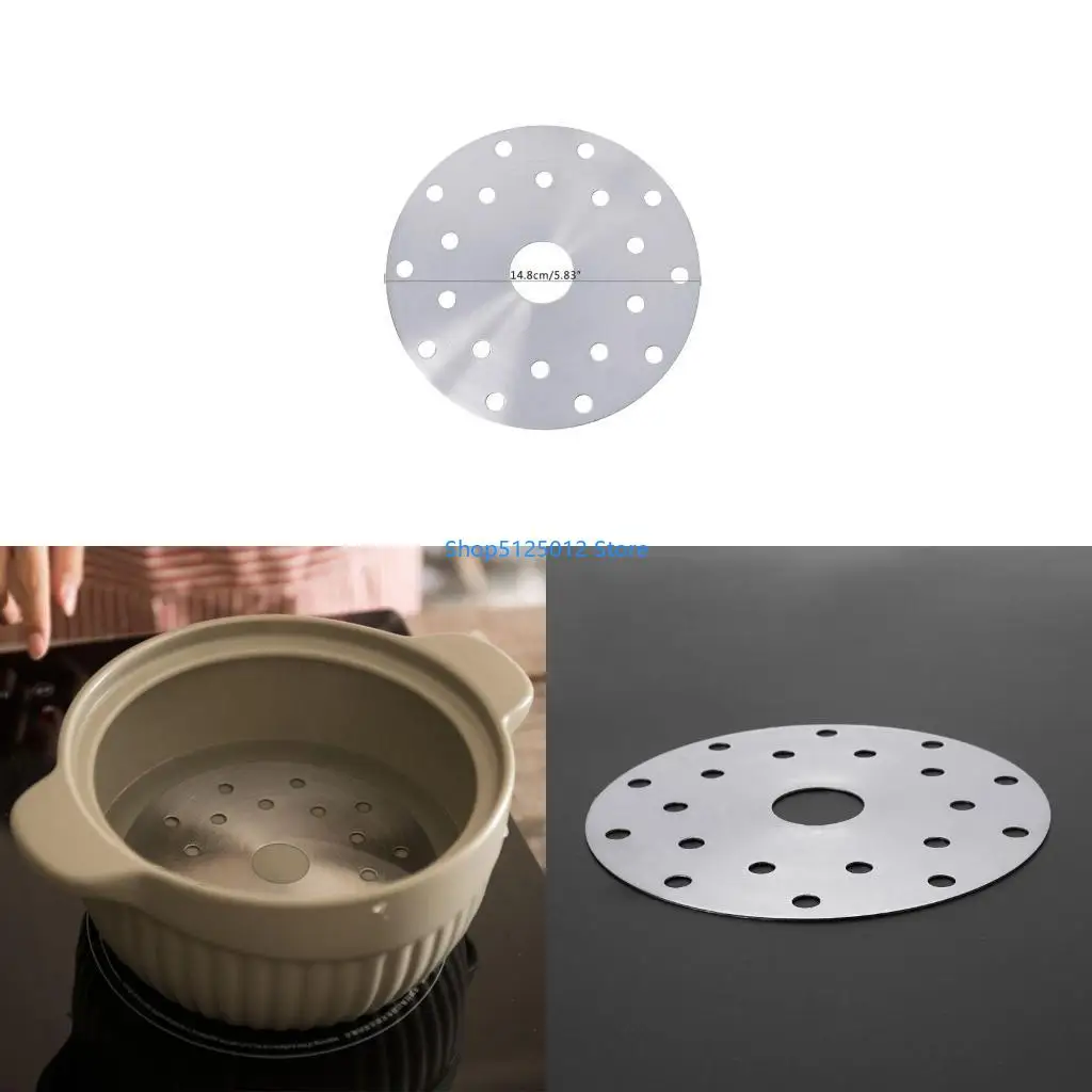 G8TC Stainless Steel Cookware Thermal Guide Plate Induction Cooktop Converter Disk