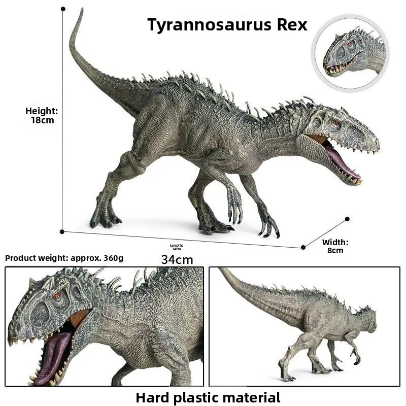 

Reatic Dinosaur Toy Model for Boys rannosaurus Rex King of Dinosaurs Movie Themed Faux Animal Plaything Static Model Toy