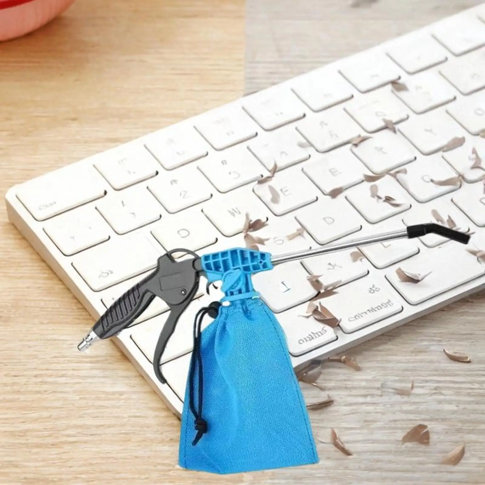 에어 블로우 흡입 청소기 공압 공기 압축기 액세서리 인체공학적 핸들 흡입 도구 가정용 기계용 먼지 송풍기