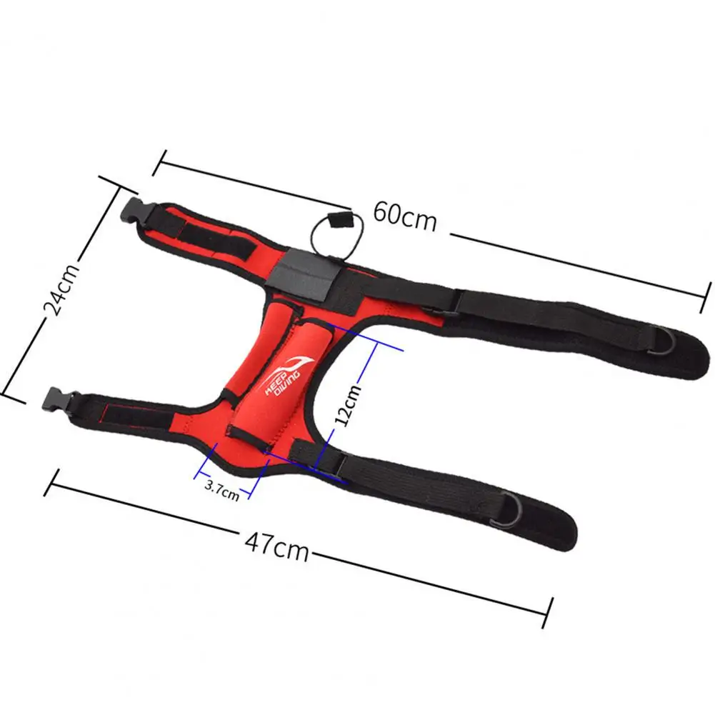 Diving Cutter Cover Black/Red Leg Cutter Cover Long Service Life D-shaped Ring  Dedicated Useful Durable Diving Cutter Cover