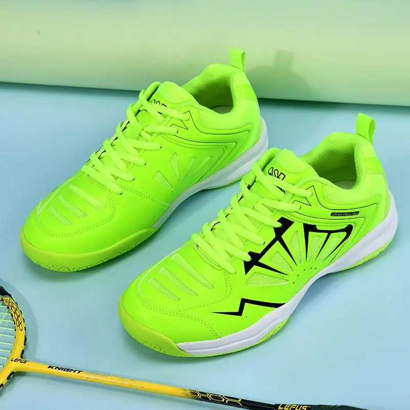 

Men's and Women's Badminton Shoes Lightweight Sports Shoes Professional Table Tennis Shoes Comfortable Non-slip Tennis Shoe