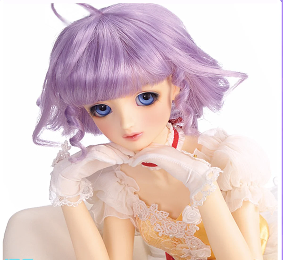 

New Ball-jointed bjd sd doll, toy for girls, 1/3 glasses, cream mami, joint for Christmas gift Rubik's Cube Fairy Premium resin