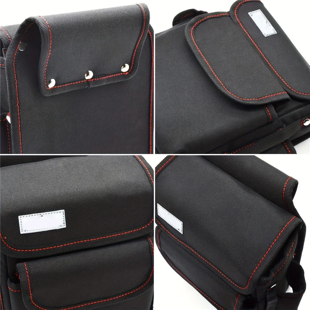 Saco de ferramentas multi-bolsos fita gancho organizador de ferramentas para eletricista ferramentas de carpinteiro cinto bolsa de trabalho martelo