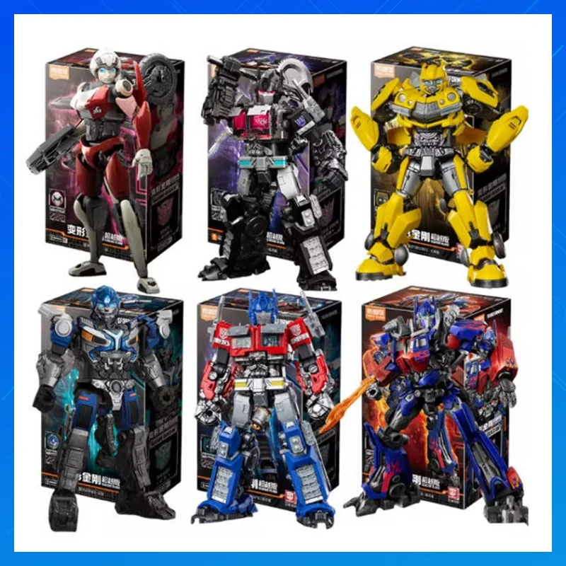 

Blokees Transformation Building Block Nemesis Prime Optimus Prime Bumblebee Mirage Megatron Scourge Action Figure Movie Doll Toy
