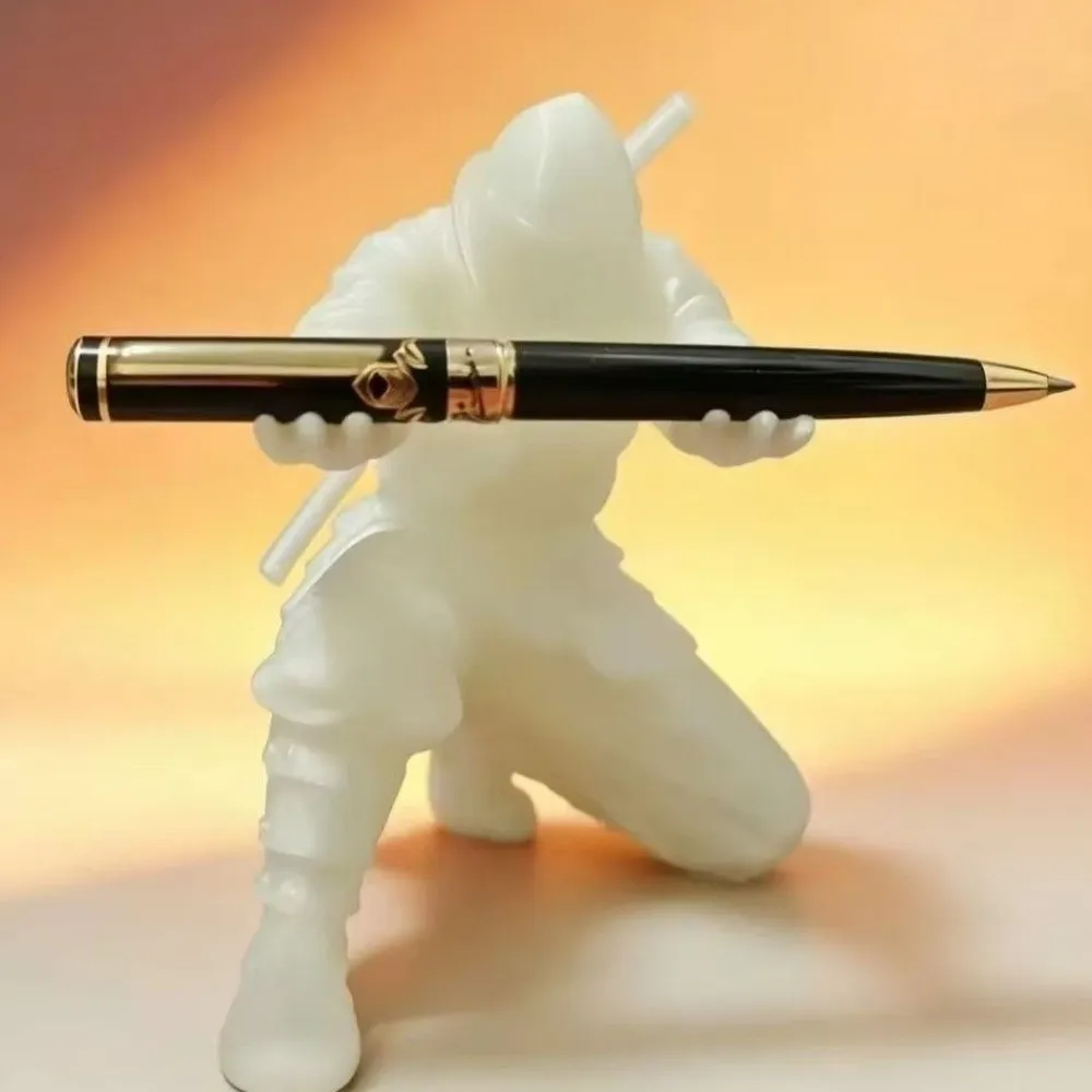 3D Printed Luminous Ninja Pen Holder Ninja Character Multi-Functional Desk Ninja Ornament Plastic Ninja Shaped Pen Stand Office view 4
