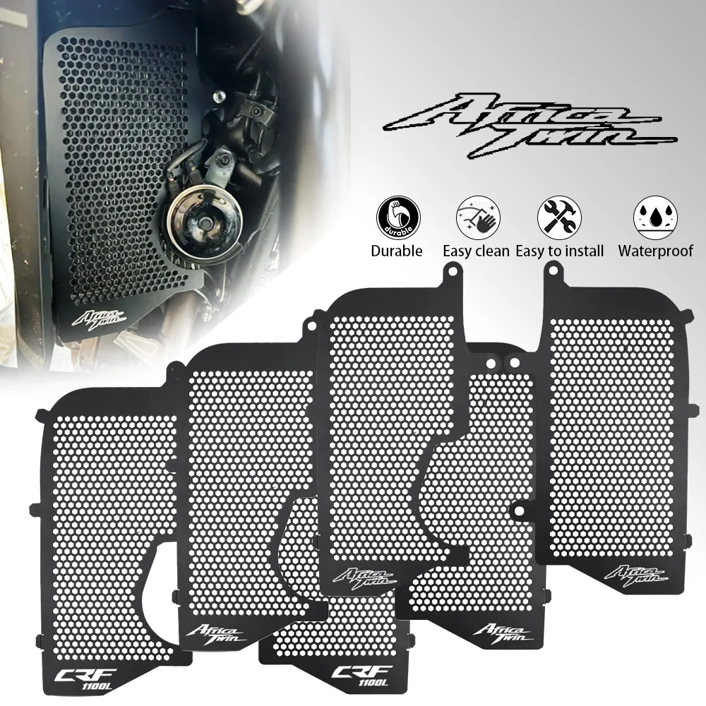 

Accessories Grille Radiator Guard Cover Motorcycle For Honda CRF1100L Africa Twin Adventure Sports 2020 2021 CRF 1100 L ADV 2023
