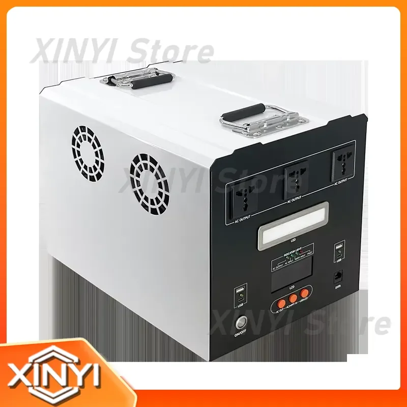 for Portable Power Station 2000W 2kW LiFePO4 Battery 2304Wh Generator Solar Generator Power Stations for Home Outdoor Camping