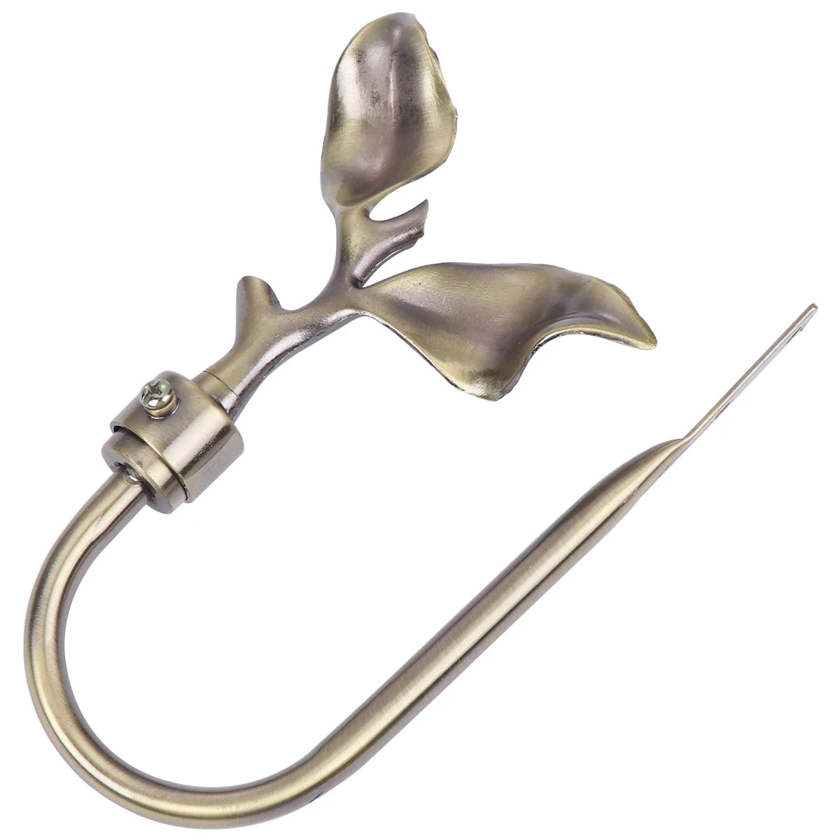 Curtain Hook Black Tie Back Hooks Tiebacks Drapery Holdbacks for Drapes Wall No Drill Rustic Curtains