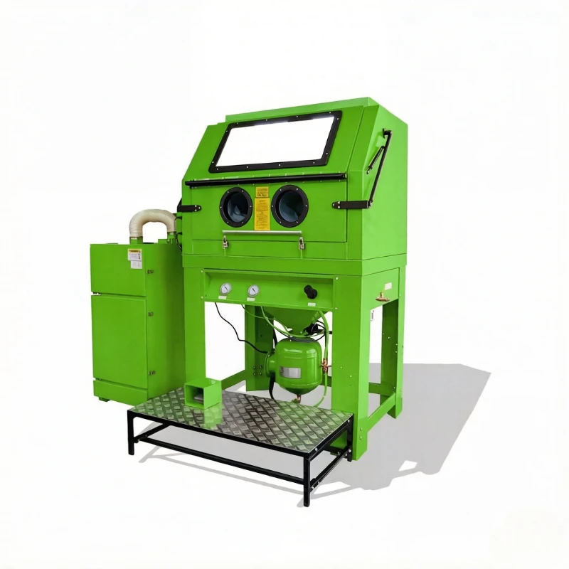 Factory Price Sandblasting Machine For Cleaning Metal Mobile Sandblaster Sandblasting Pot dustless Blasting Machine For Sale