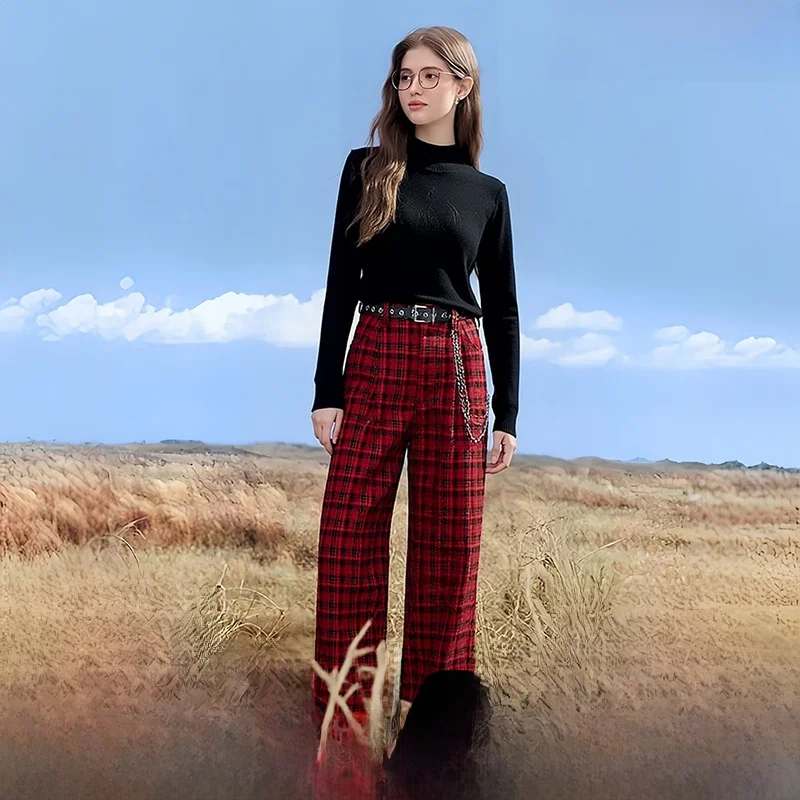 

Базовый облегающий вязаный топ, однотонный, с высоким воротником, длинный све, женский модный базовый слой, осенний топ irt