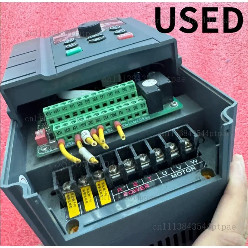 Jl910-2t1.5gb 1.5kw Single-phase 220v Input To Three-phase Output Heavy-duty Vector Inverter (actual Product Photos)