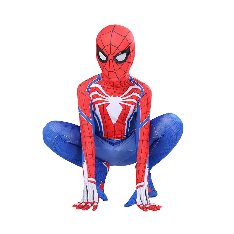 Spiderman Costume Spider Man Black Panther Iron Man Spider Gwen Cosplay Zentai Jumpsuit Bodysuit Halloween Costume Adult Child