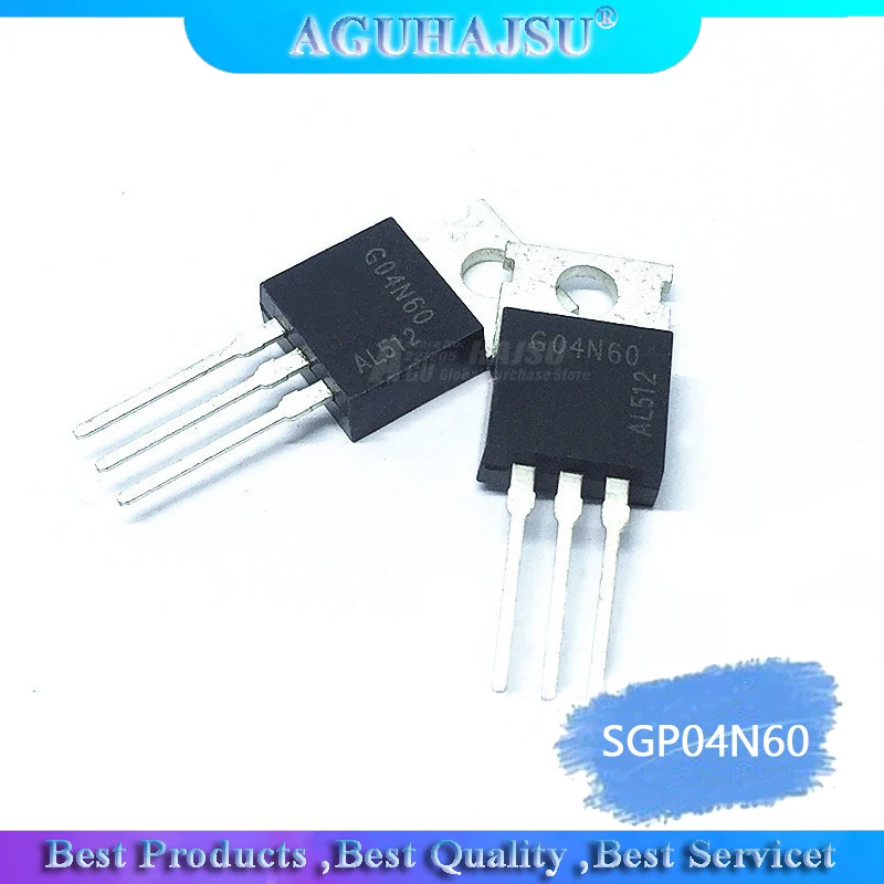 10pcs/lot G04N60 SGP04N60 TO-220 600V 4A