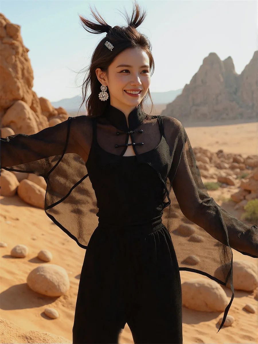 Long Sleeve Women Shirt Ladies Black V Neck Front Button Slim Fit Elegant Simple Basic Minimalist Fashion Tops Blouses Work