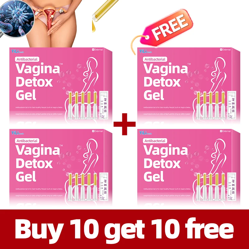 20Pcs Vagina Detox Gynecological Gel Womb Detoxification Cleaning Women Vaginitis Care Vaginal Tighten Feminine Hygiene Products