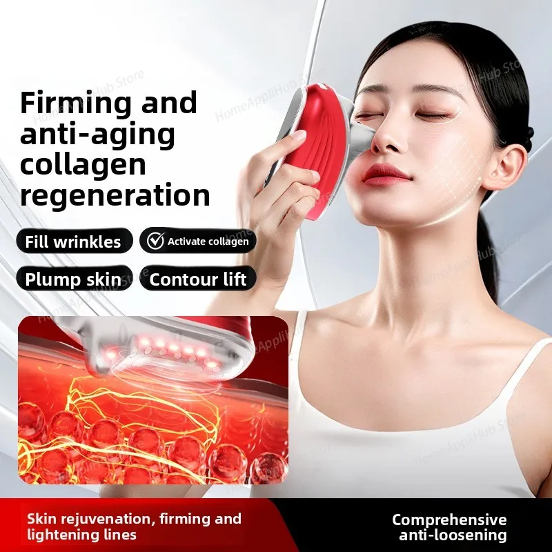 

Home Use Super Photon 5-Color Light Beauty Device Microcurrent Hot Compress, Skin Tightening, Spot Fading Collagen Boosting Lamp