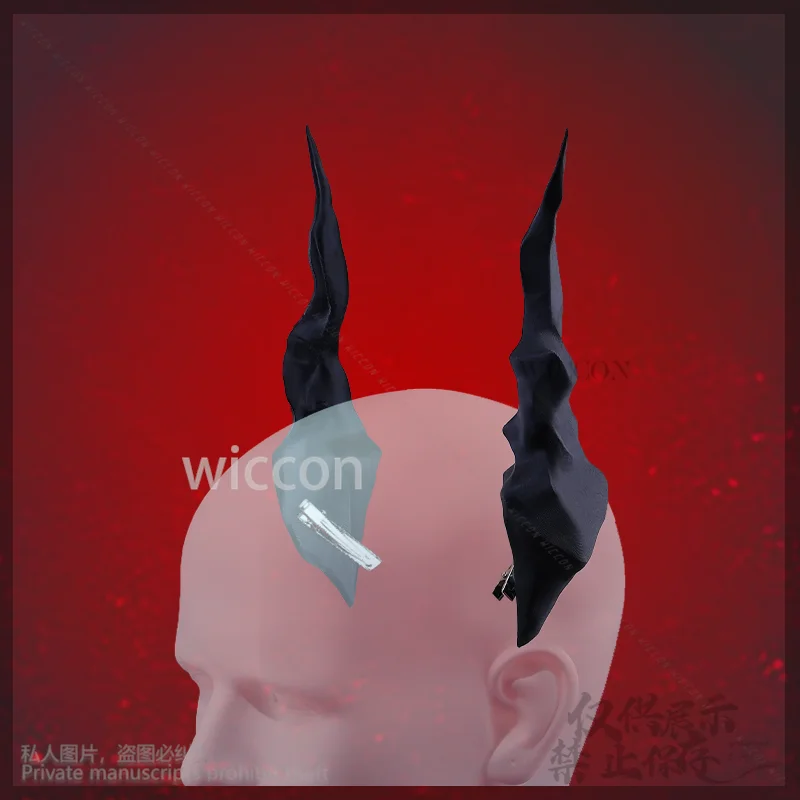 Anime Game Love And Deepspace Cosplay Sylus Dragon Horn 3D Polylactic Acid Props For Man Cos Halloween Christmas Customized view 5