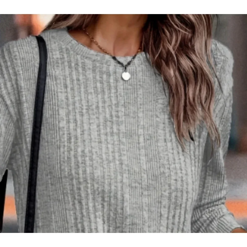 Plus Größe 1XL-5XL Neue Damen Mode Tier Muster Casual Solide Warme Langarm T-shirt