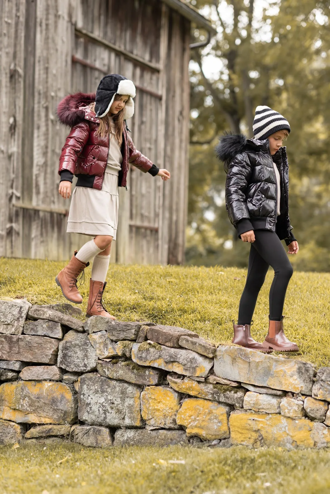 Рисунок 2 - Зимние детские пальто AP 2021