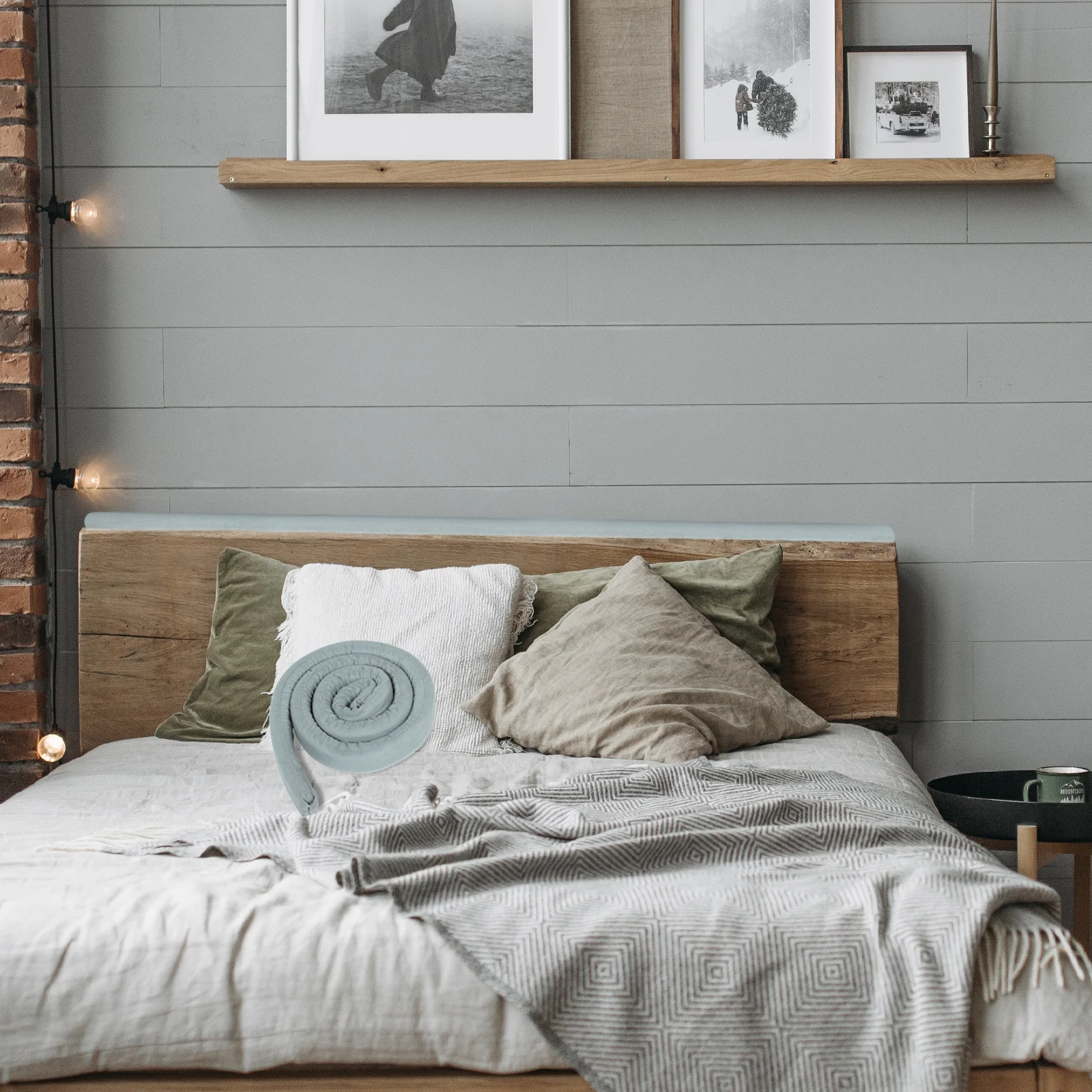 Almohada de cuña para cama, colchón de tamaño, grieta entre la pared de la cabecera, bloqueador suave, relleno de huecos de cuña para cama, colchón Queen