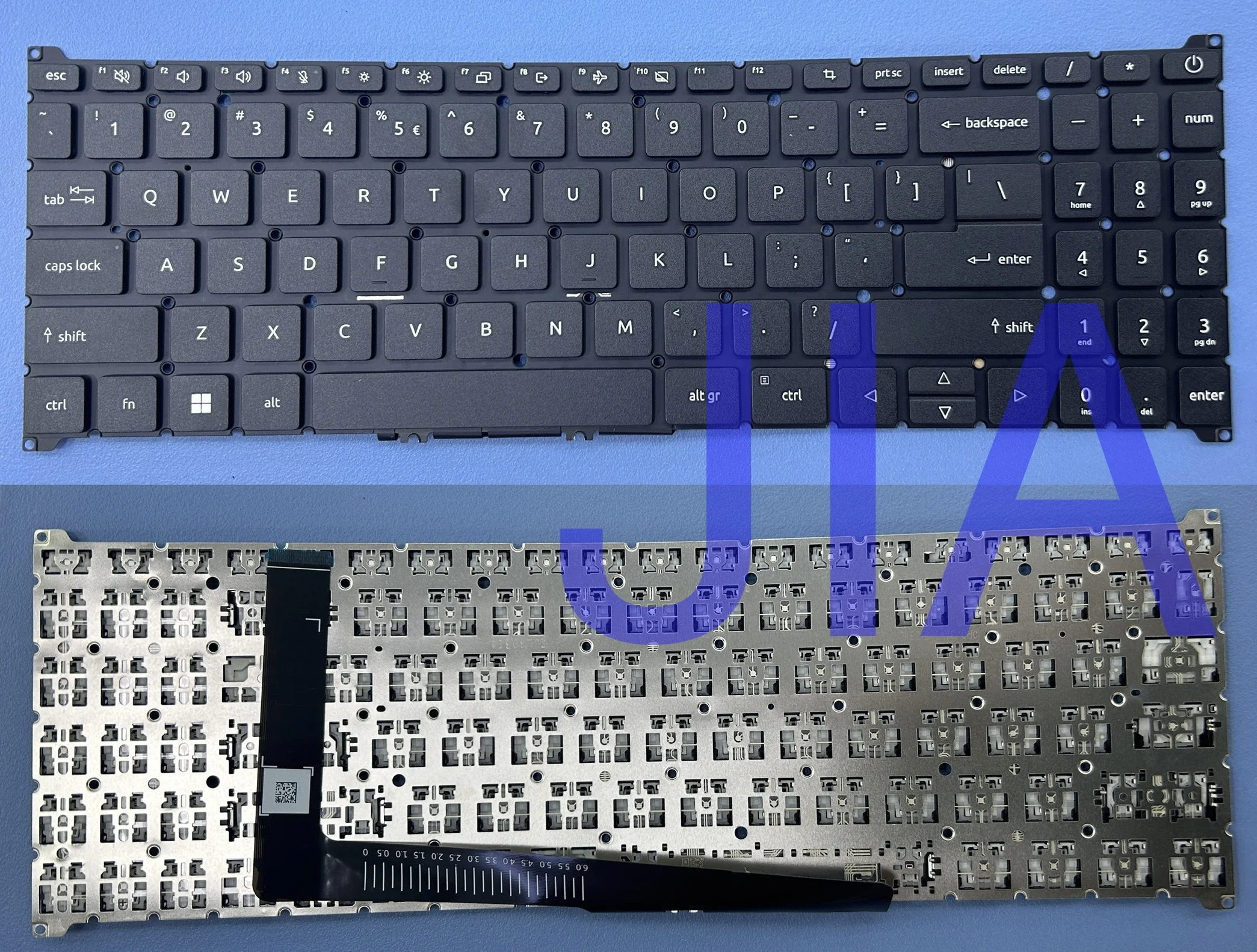 US laptop keyboard for Acer Aspire Fun N22C6 N22Q3 S50-54 A715-76 A315-59 A315-59G NO backlight