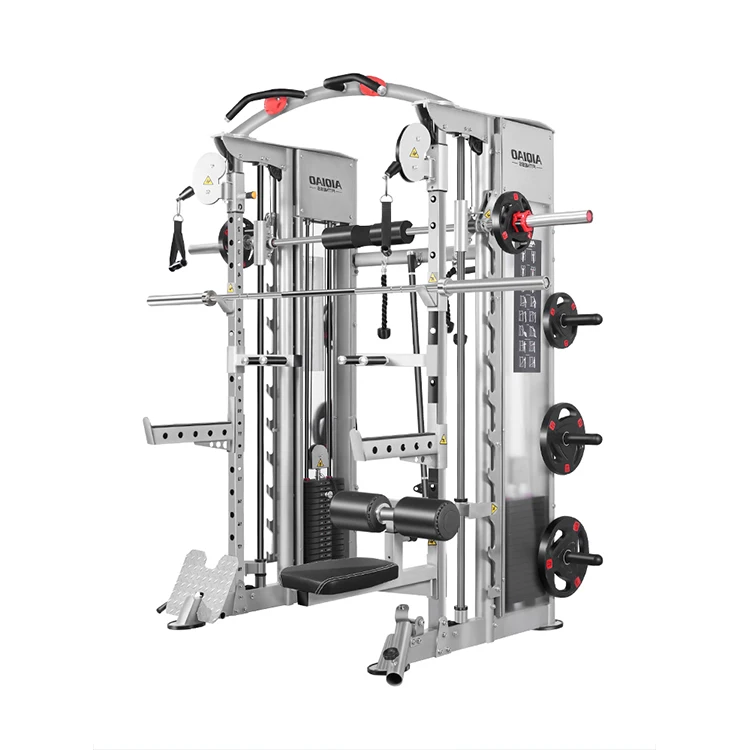 

Fitness Gym Equipment Functional Trainer All in 1 Smith Machine Multi Functional Trainer