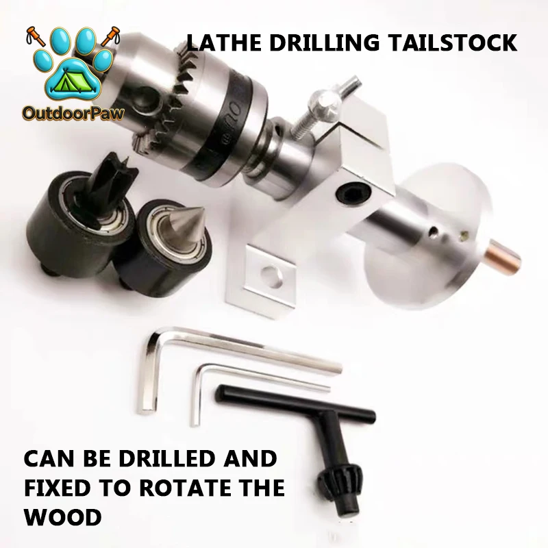 Top Rotary Thimble Plum Blossom Live Top Micro Machine Tailstock Plum Blossom Thimble Bead Machine Lathe Accessories