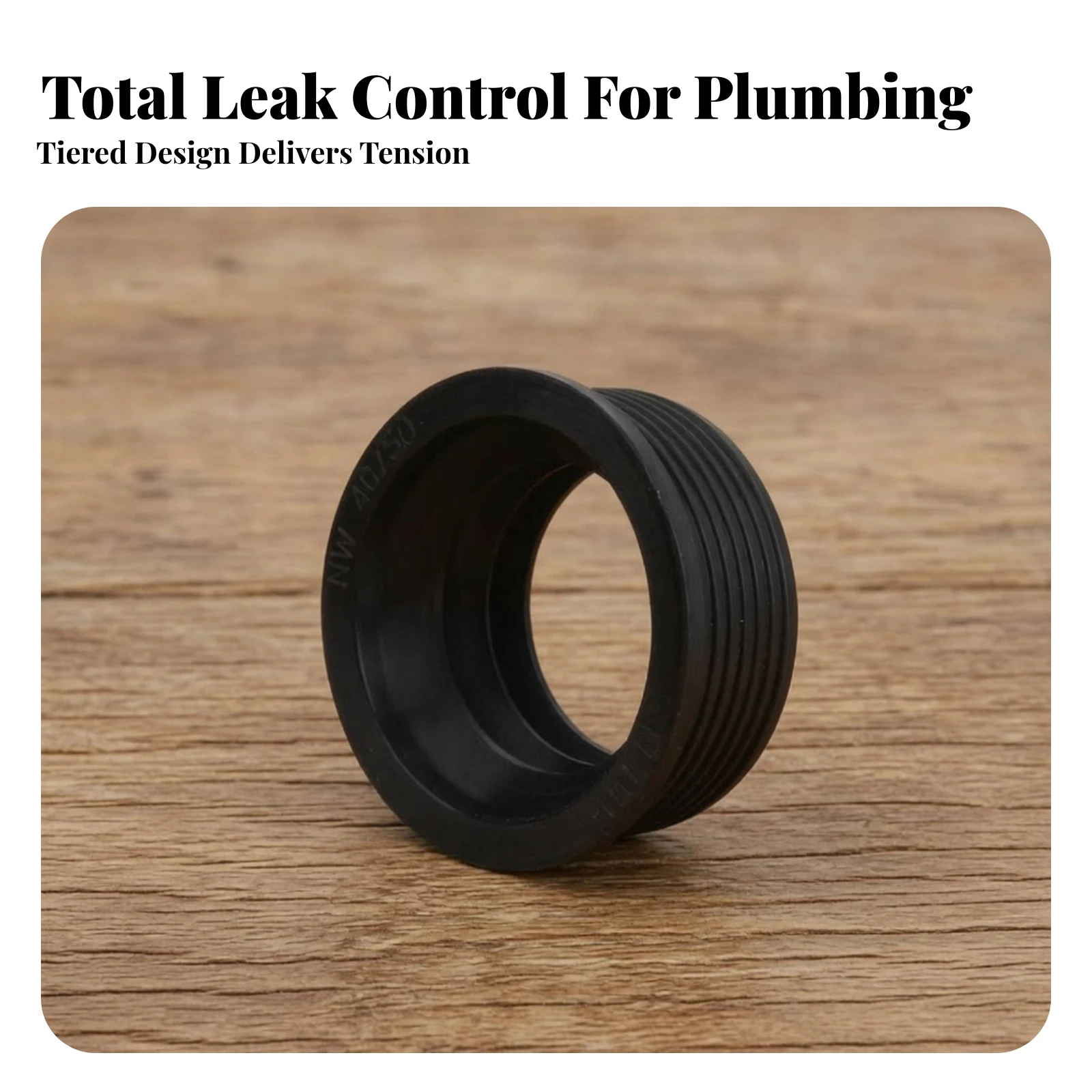 3 Pieces Sink Drain Sealing Gasket Ribbed Drain Pipe Reducer Gasket Silicone Washer Long-Lasting Rubber Gasket Water-Resistant