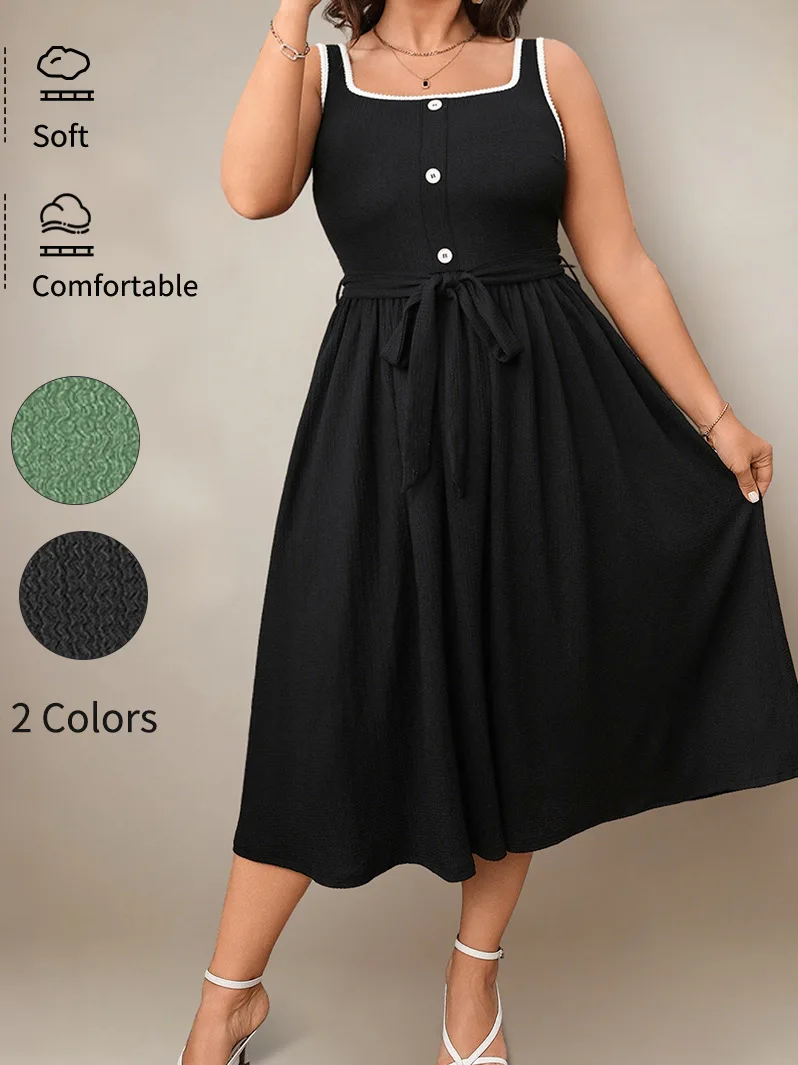 

Elegant Color Dress Women's Summer Spring New Style Strapless Long Skirt British Style A-Line Cotton Gown Citywalk