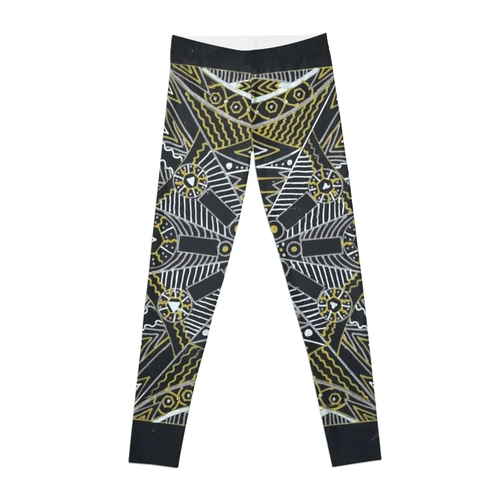 

Circular Black Leggings sport legging active wear Women's sports Womens Leggings