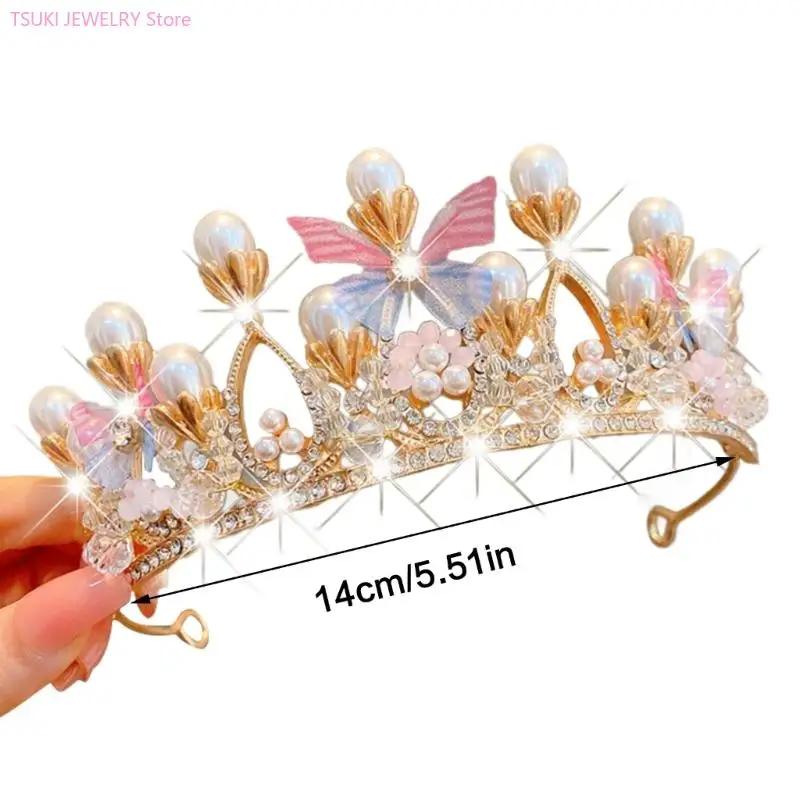 62KE Wedding Crowns Crystal Crowns Princess Crowns Wedding Tiaras Crystal Tiaras Rhinestones Tiaras Princess Headband