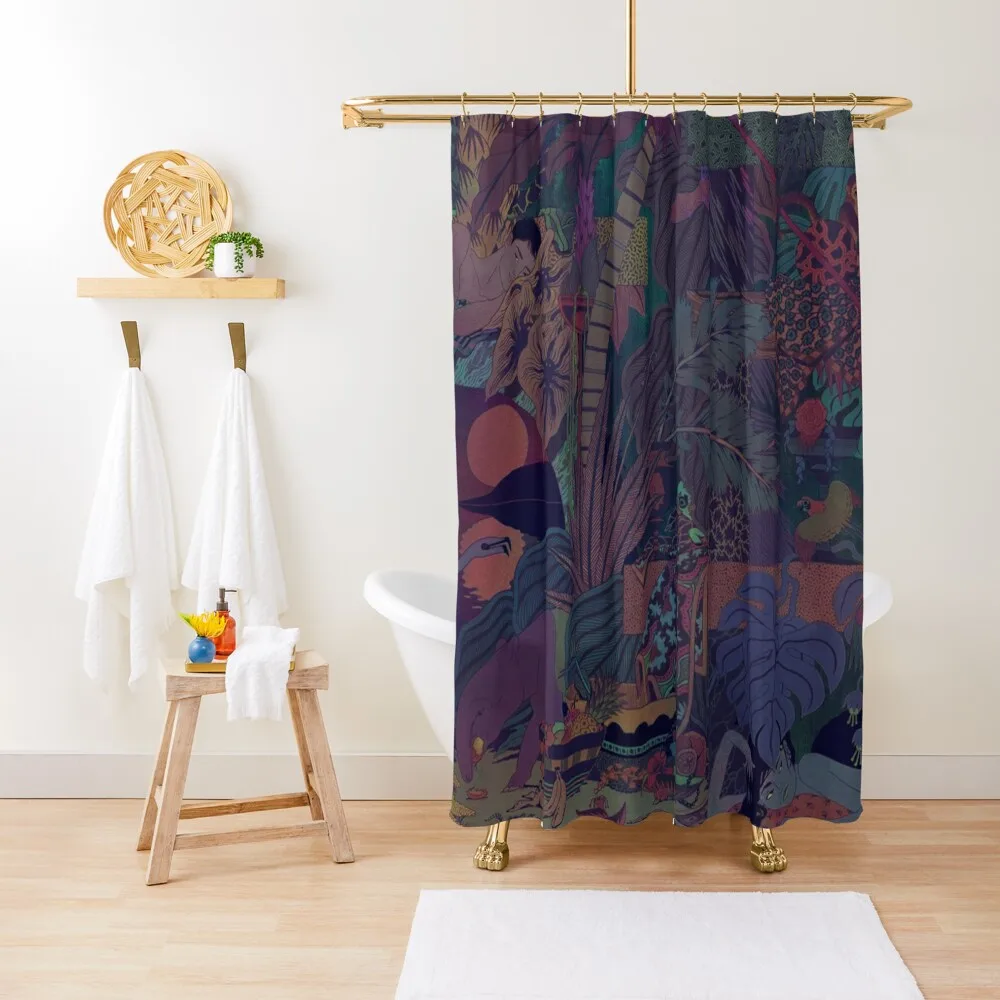 

ZABAalbum background Shower Curtain Shower Set Bathroom Accessory Shower For Bathroom In The Bathroom Curtain