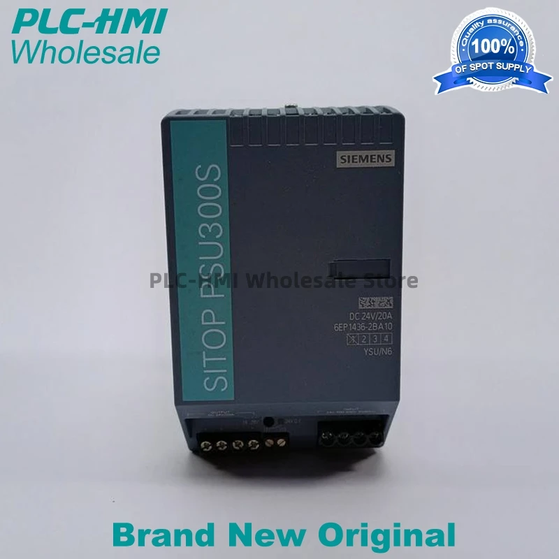 6EP1436-2BA10 6EP14362BA10 SITOP PSU300S 20 A stabilized power supply input: 400-500 V 3 AC Original Brand New