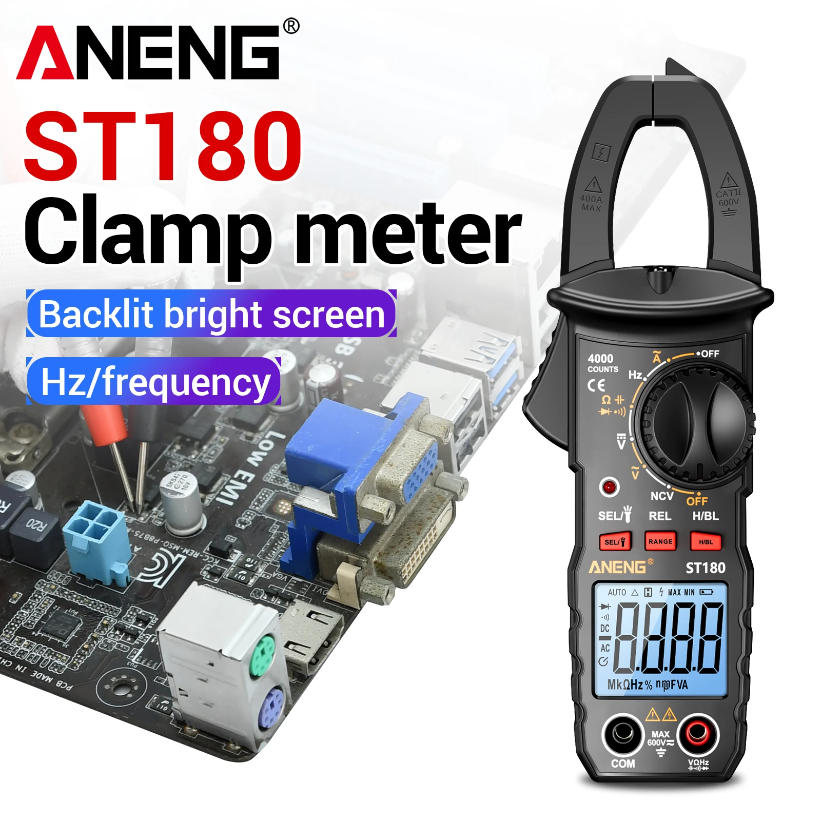 Aneng ST180 Mini Cl…
