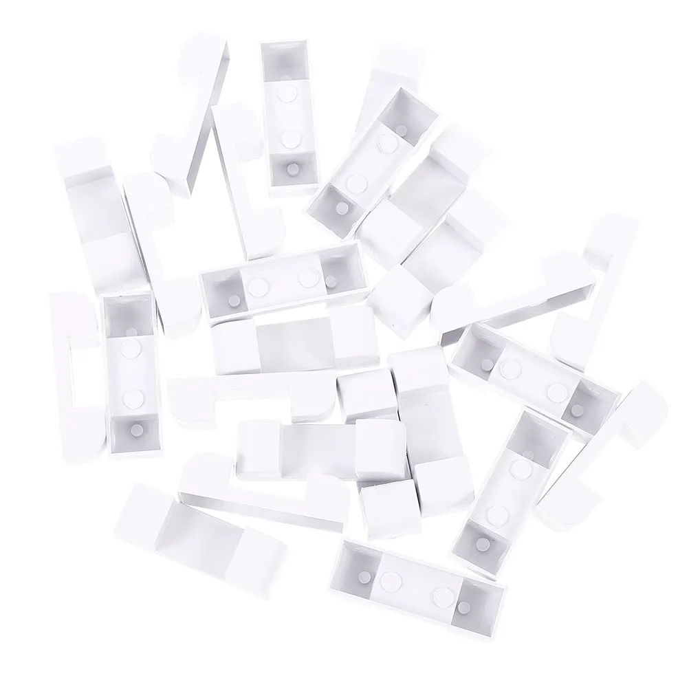 

100pcs Bases Plastic Display Holder For Floating Frame Jewelry Rack Stable Lightweight Countertop Use