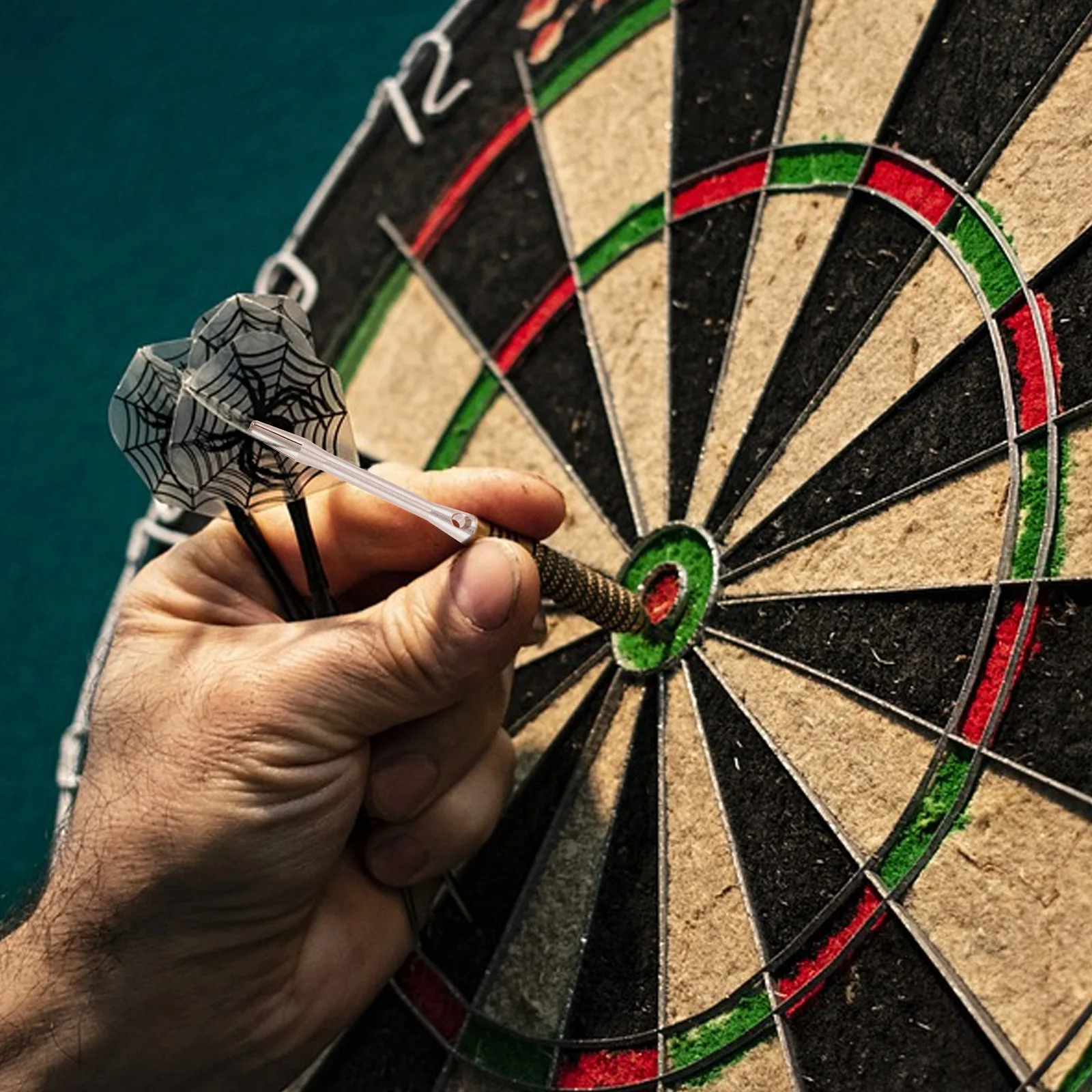 

12pcs Fly Shafts Thread Rods Replacement Aluminum Stems Portable Reusable Game Supplies For Dart Players Outdoor