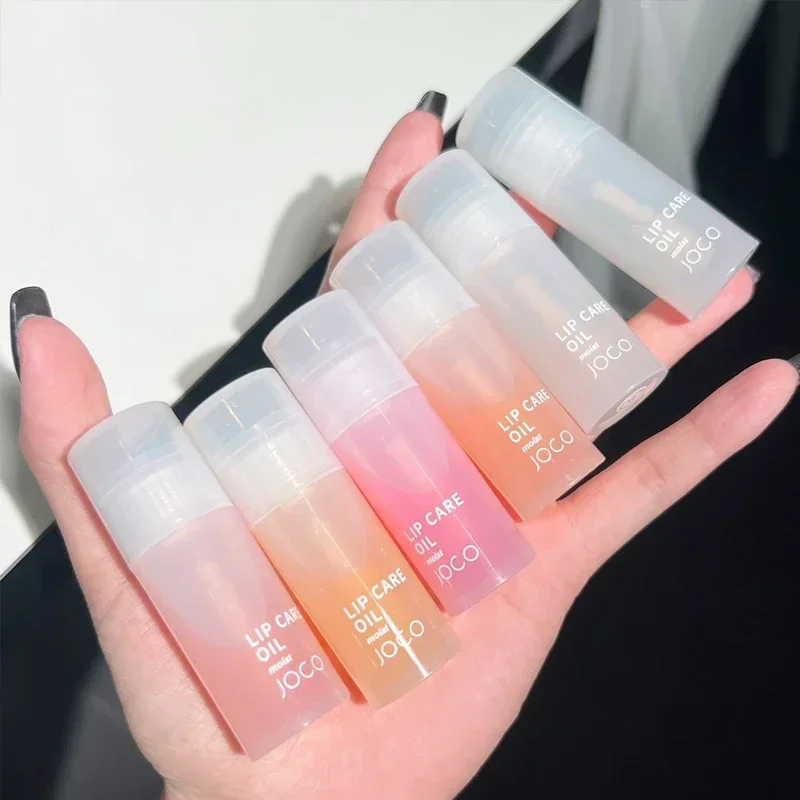 Transparenter Lip Oil Gloss Duft nicht klebrig befeuchtet Tönung Lippen praller Pflege Serum Primer