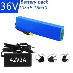10S3P 36V 12Ah 18650 Rechargeable lithium Battery pack High power for Modified Bikes Scooter Electric Vehicle With BMS