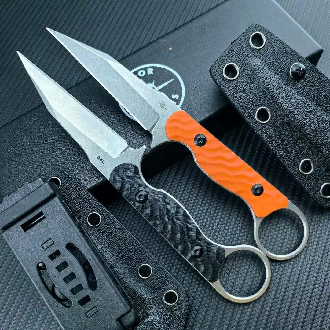 Trskt Tactical Knife ,M390 Outdoor Rescue knife ,Survival Knives Camping Hunting Knife Edc Tool With Kydex,Dropshipping