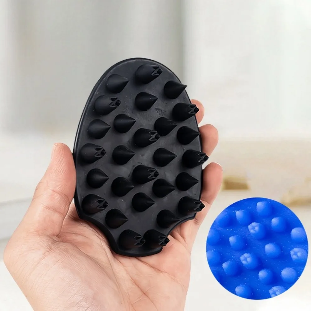 

Silicone Head Scalp Massage Comb Shampoo Brush Hair Washing Comb Body Massage Brush Bath Shower Brush Salon Hairdressing Tool