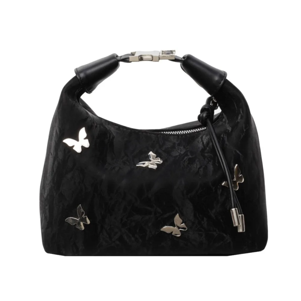 

Elegant Solid Color Chinese Style Handbag Retro Zipper Hanfu Shoulder Bag Fashion PU Leather Cheongsam Bag Shopping