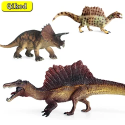 Big Size Wild Life Spinosaurus Triceratops Dinosaur Model Action Figures Collection Cognitive Education Toys for Kids Boys Gifts