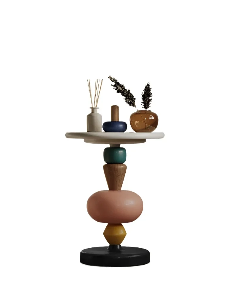 Sofa small side table simple modern creative balcony small coffee table mini
