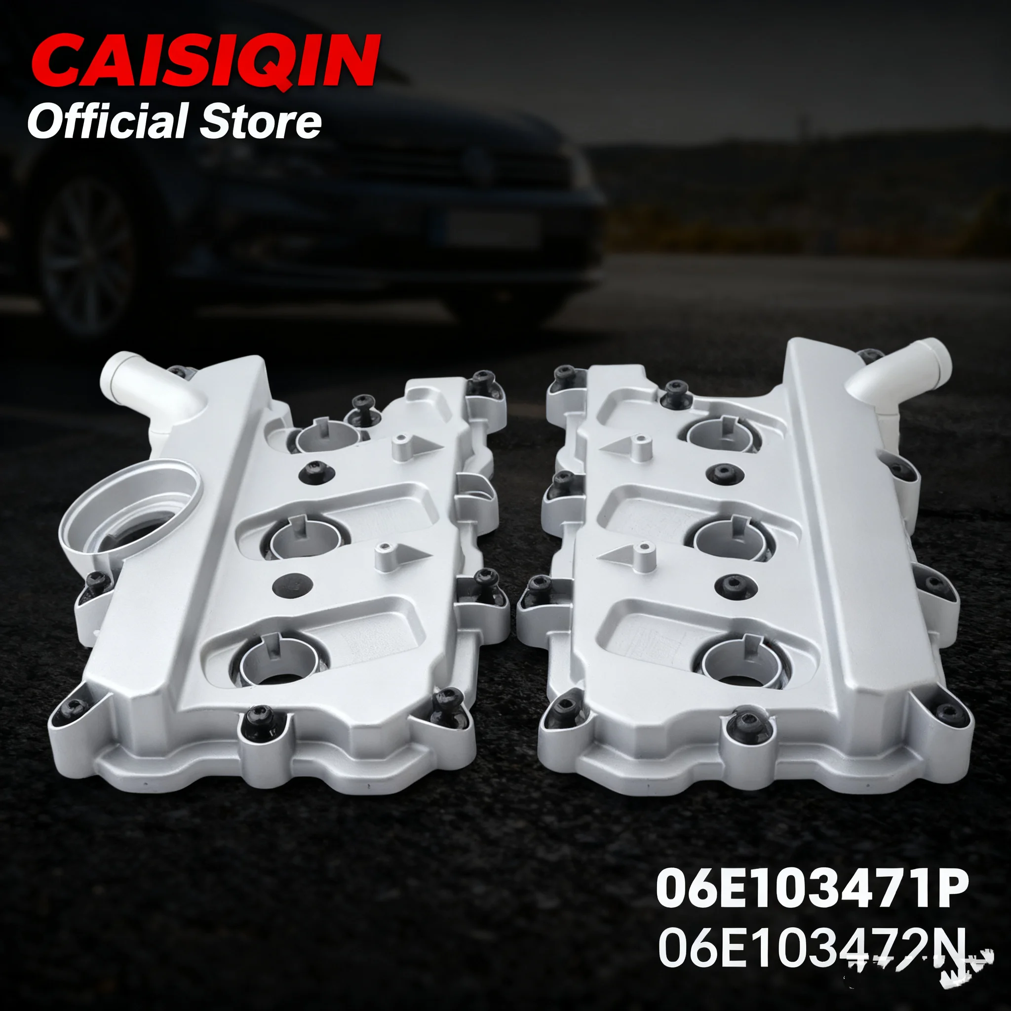 

06E103471P 06E103472N Engine Cylinder Head Valve Cover Gasket Assembly For Volkswagen Audi A4 A5 A6 A7 A8 Q5 Q7 S5 3.0L