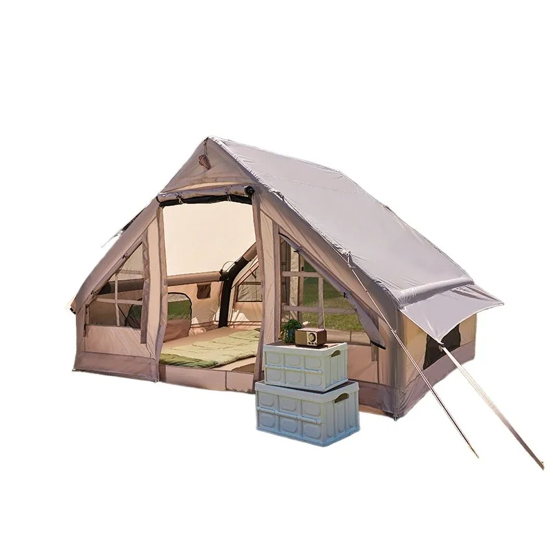 Outdoor inflatable tent, campground camping inflatable hut 4.8 square meters 6.3 square meters 12 square meters inflatable tent