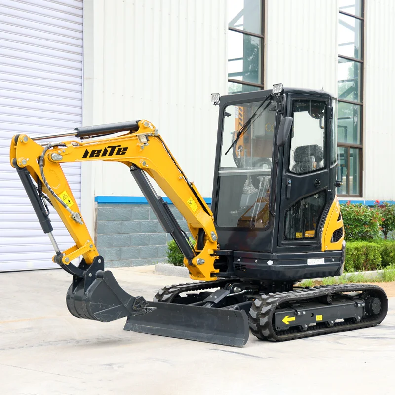 Escavatori LEITE automazione macchina idraulica Mini piccolo Micro cingolato Bagger Digger Mini escavatore 1 2 3 Ton