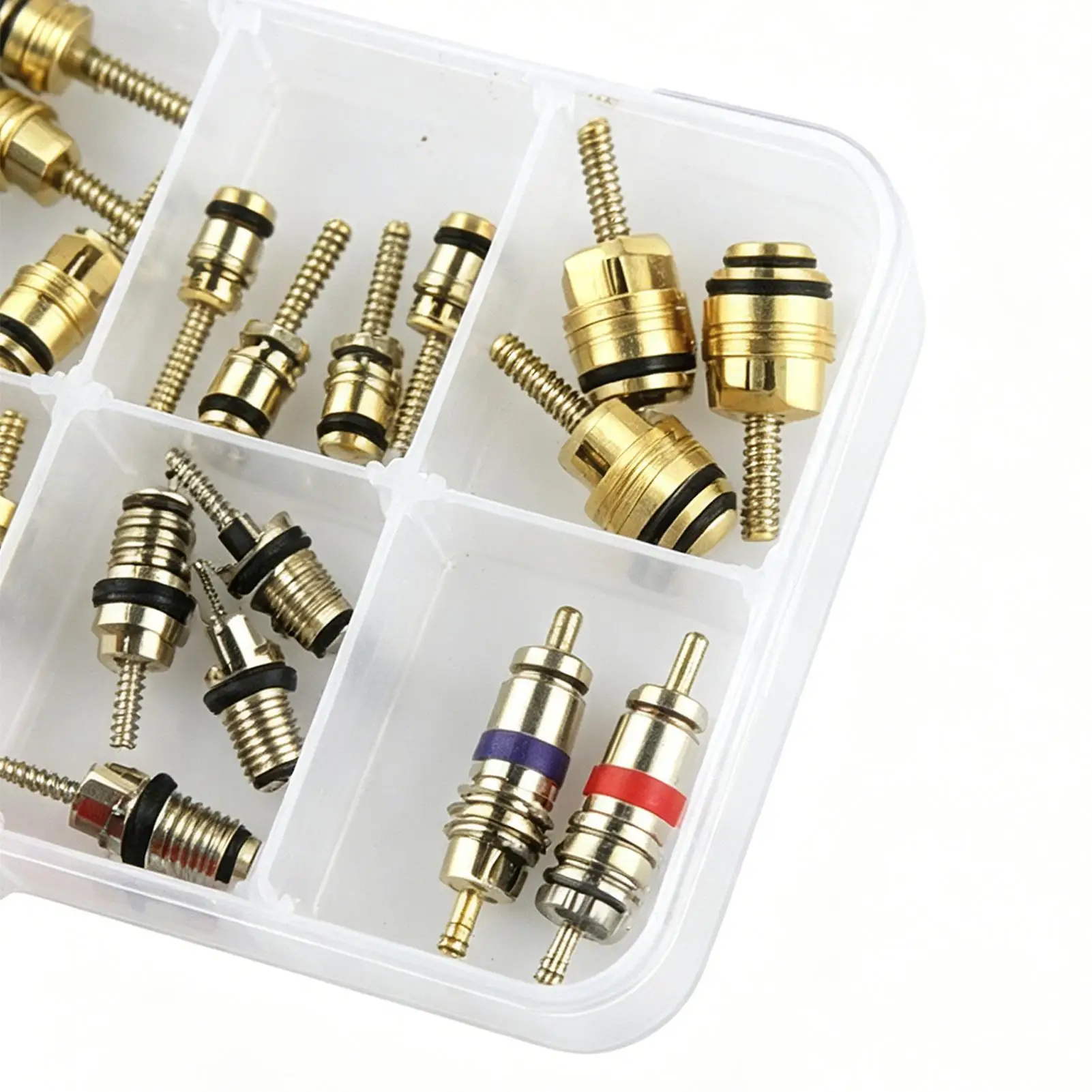 

Car Ac Valve Core Kit Metal Leakproof Repair Car Ac Valve Stem Core Removal Tool For Mechanics Drivers Technicians Repair