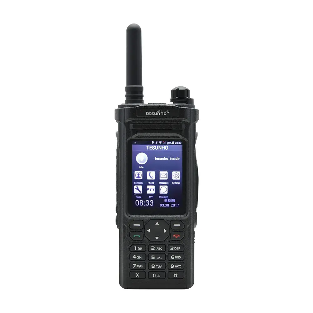 

R Tesunho TH-588 Police Radio With SIM Card Two Way Radio Walkie Talkie 20km